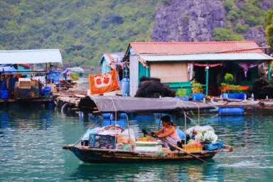 Ba Trai Dao islets - Viet Hai village - Cat Ba Island (B, L, D)